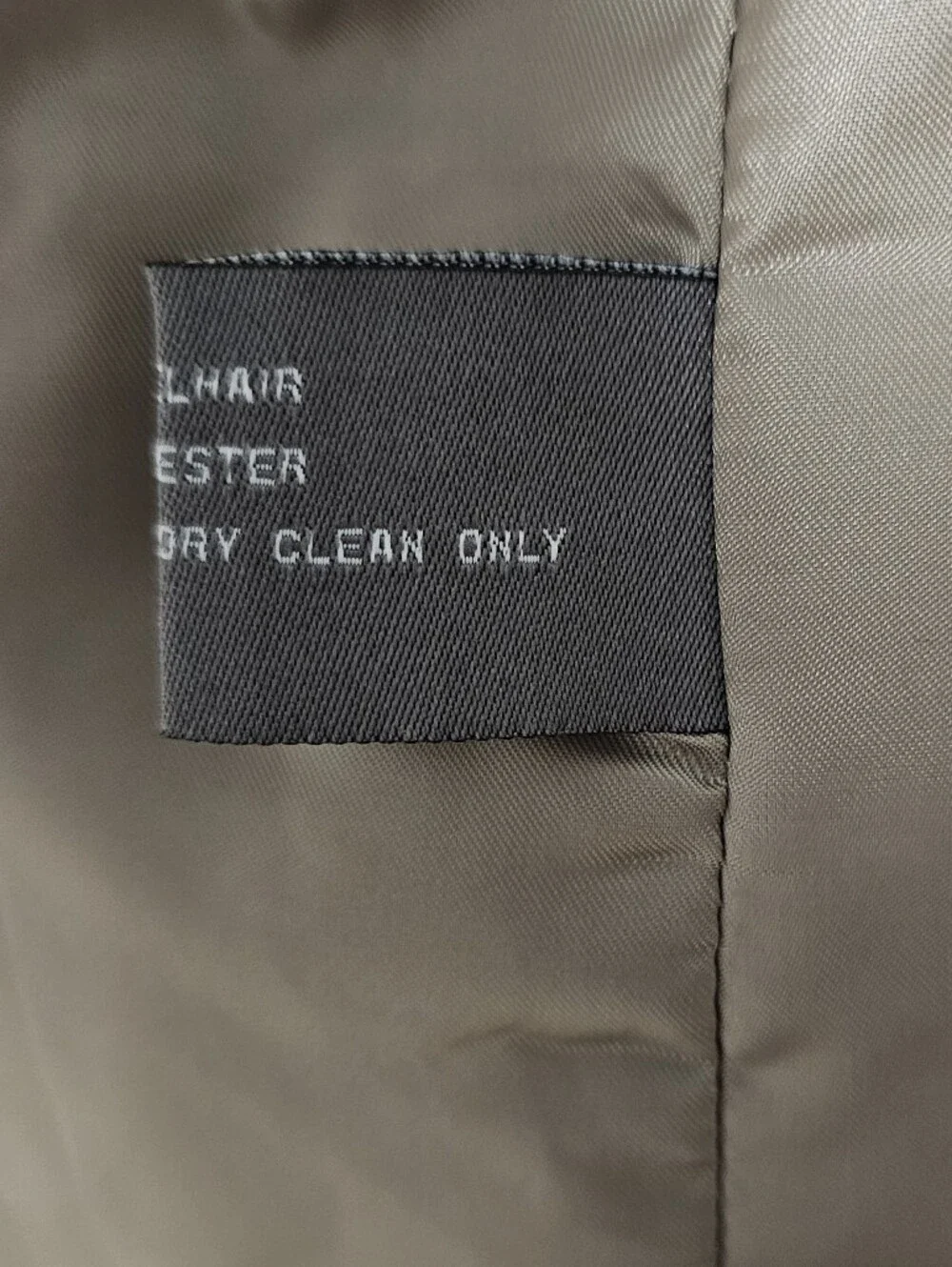 Today's Man Classic Collection Pure Camel Hair Single Breasted Blazer Size 42R